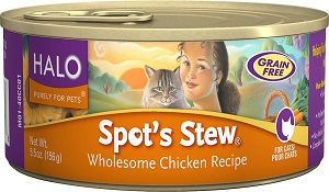 Spot's Stew Wholesome Chicken Recipe for Cats