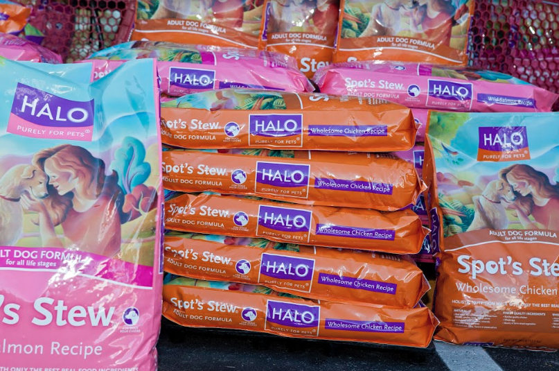 Halo Pets food donation