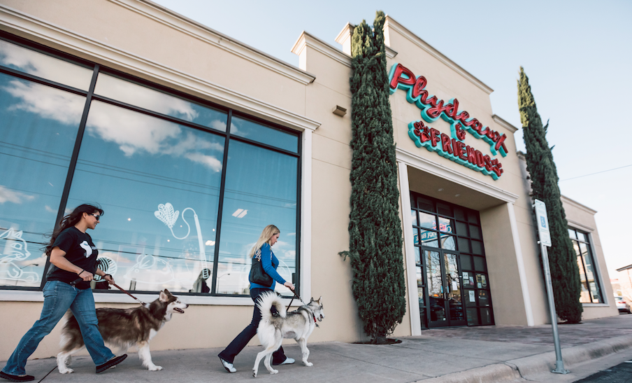 Texas Husky Rescue at Phydeaux & Friends