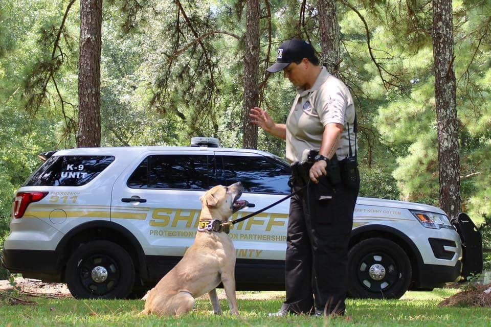 K9 Hercules is part of our partnership Grant program with Animal Farm Foundation