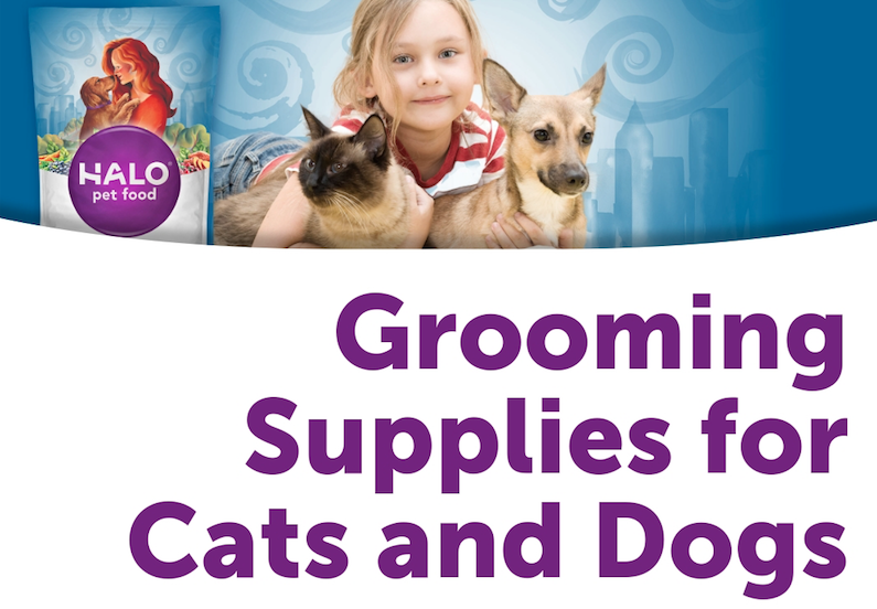 Grooming Supplies for Cats and Dogs