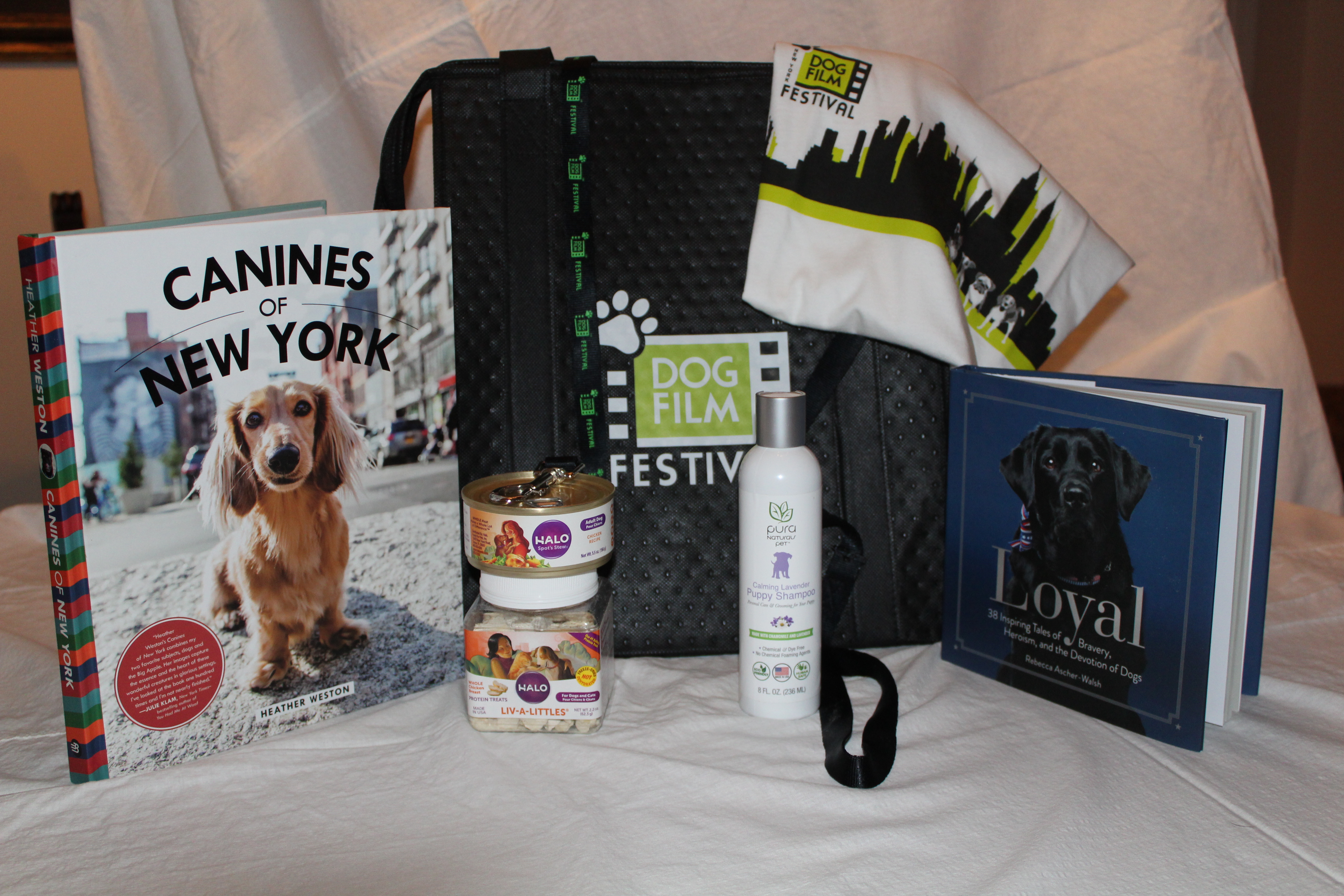 Goodie bag for Dog Film Festival