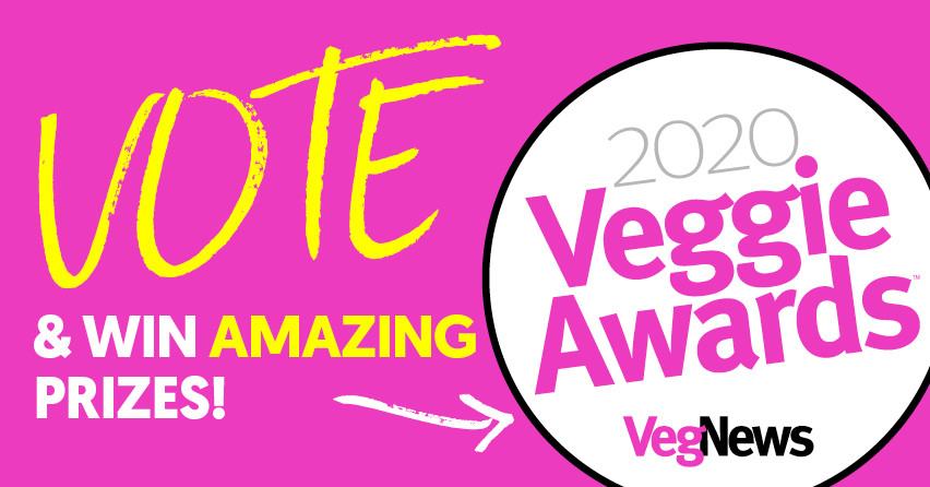Vote and Win Amazing Prizes! 202 Veggie Awards VegNews